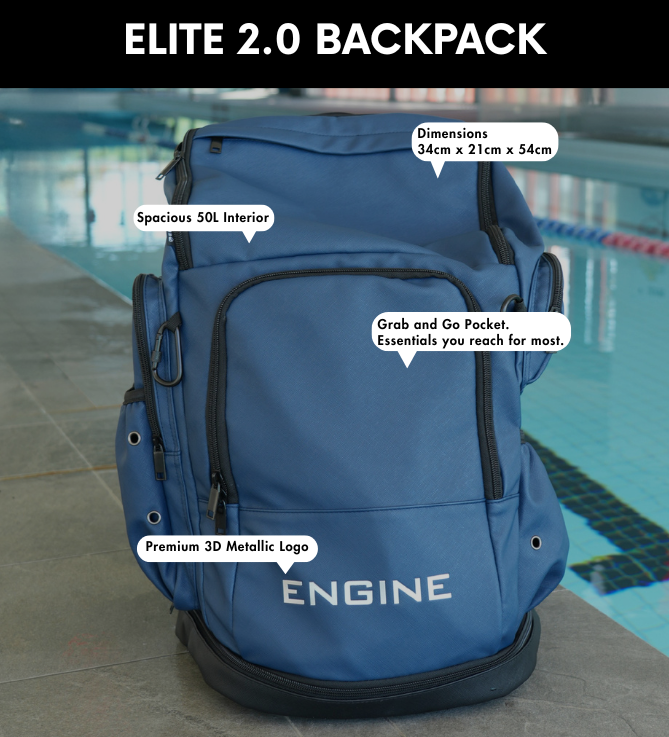 Engine Backpack Elite Backpack Elite 2.0 – ENGINE SWIM