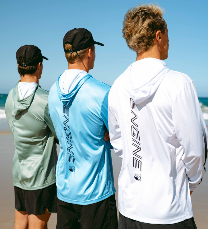 Sun Protection Hooded Long Sleeve Top