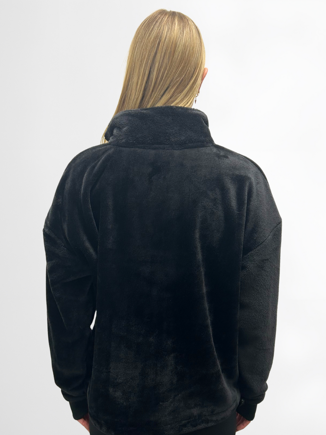 1/4 Zip Teddy Jumper
