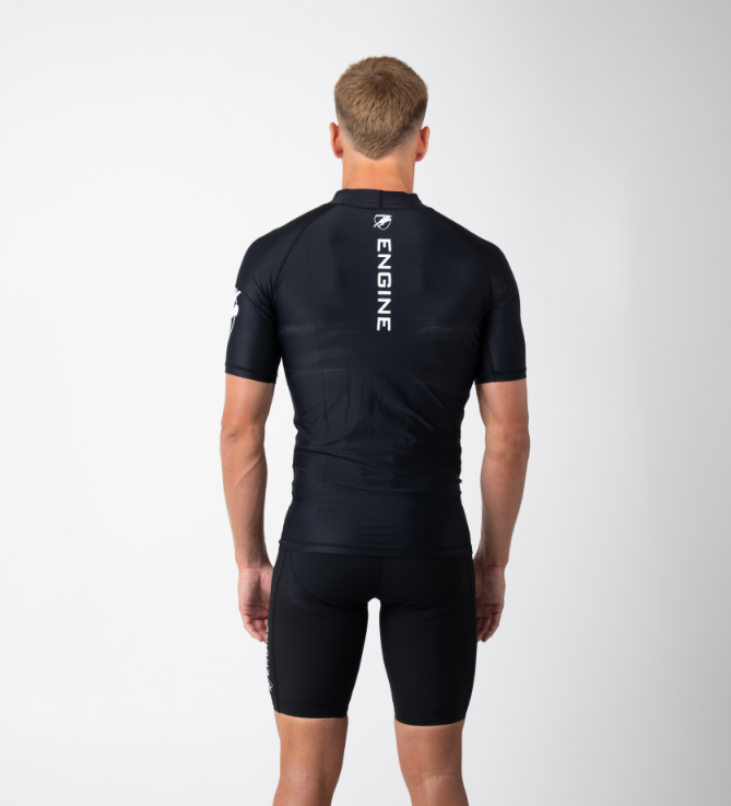 Short Sleeve Rashie Black