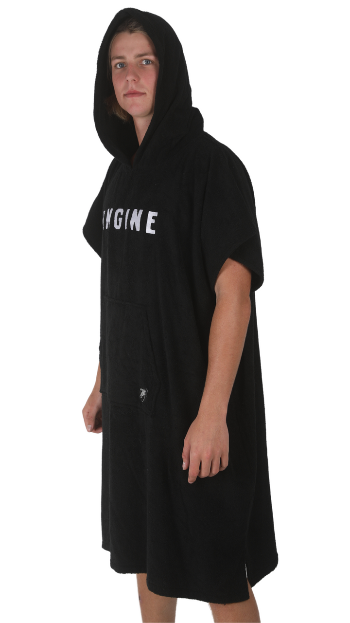 Short Sleeve Hooded Towel