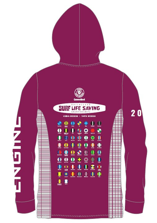 SLSQ Merch Hooded Sun Protection Shirt